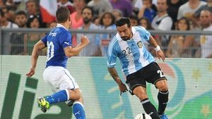 Palacio și Lavezzi au sosit la București pentru meciul amical cu România