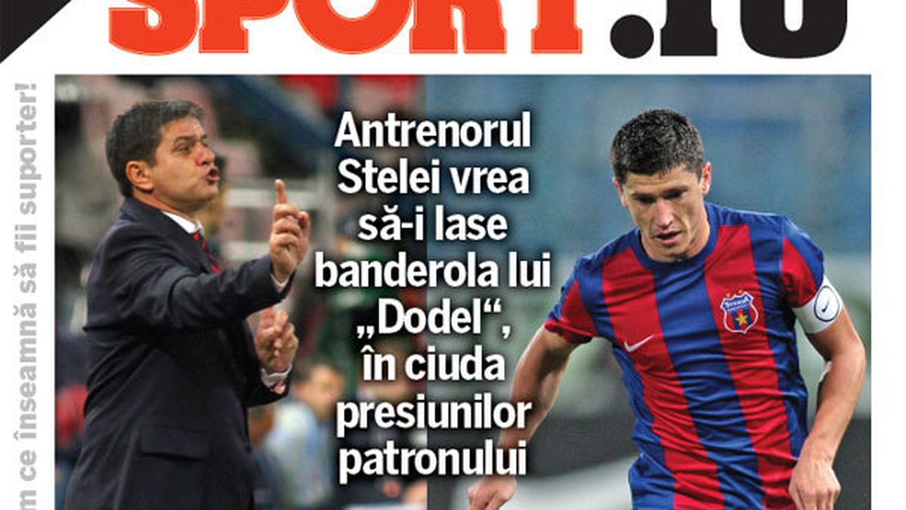 Lăcătuș nu cedează presiunilor patronului!** Tănase rămâne căpitan!