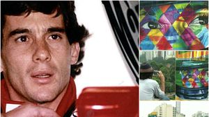 IMAGINEA ZILEI | Privirea pe care Brazilia nu o va uita niciodată. Omagiu impresionant adus lui "Magic Senna"