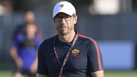 INTERVIU EVENIMENT | "Ei sunt doi jucători interesanți!". Antrenorul lui AS Roma, Eusebio Di Francesco, dezvăluie pentru ProSport pe ce români a pus ochii. Plus 5 tricolori de top, caracterizați într-un cuvânt. "Mutu: clasă!"