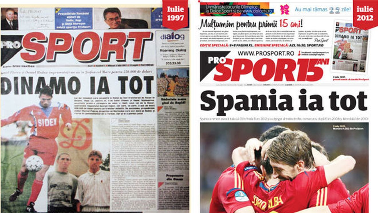 De 15 ani aducem sportul în viața ta! ProSport - 15 ani: mulțumim că ne sunteți alături!