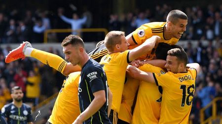 Pas fals pentru City în Premier League! "Cetățenii" lui Guardiola s-au împiedicat pe terenul nou promovatei Wolverhampton. FOTO | Henț la golul "lupilor"