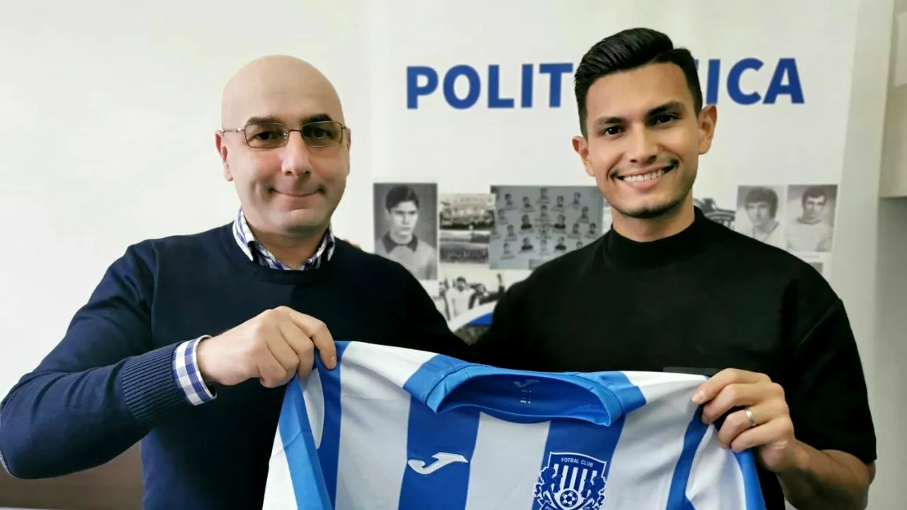 Un nou transfer pentru Poli Iași. Costaricanul Deyver Vega a semnat cu o zi înaintea meciului cu UTA Arad