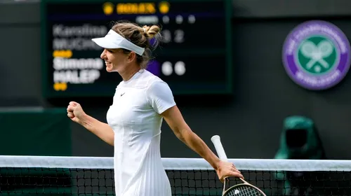 Simona Halep, calificare en-fanfare în optimi la Wimbledon! Românca a defilat în meciul cu Magdalena Frech