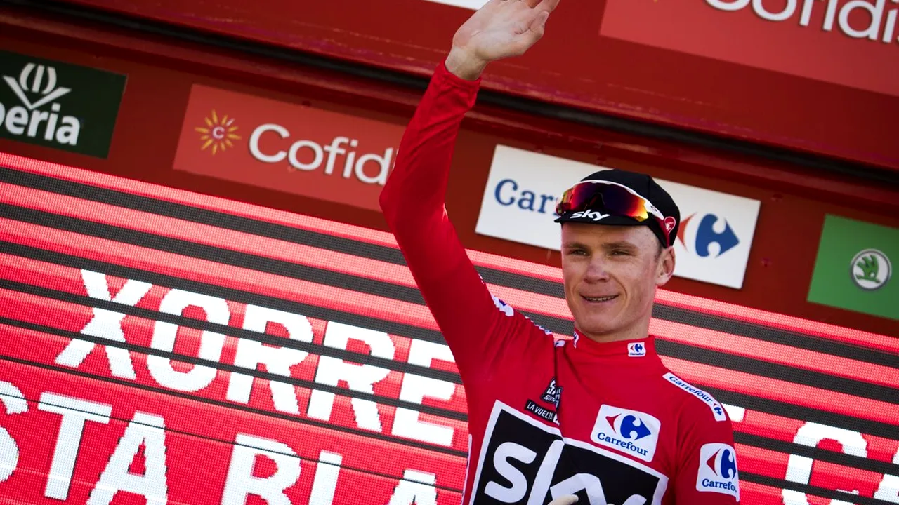Șoc în lumea ciclismului: Chris Froome a picat un test antidoping în Turul Spaniei! Prima reacție a britanicului, după anunțul care-i umbrește o carieră fabuloasă