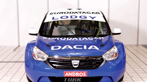 Noua Dacia e Lodgy!** E primul monovolum din istoria competiției Trophee Andros și din istoria mărcii Dacia
