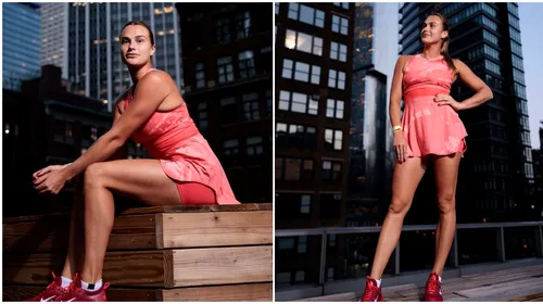 Ținuta Arynei Sabalenka de la US Open stârnește controverse! Bielorusa a primit o rochie personalizată de la Nike, în timp ce sportive mai titrate decât ea joacă în echipamente de serie | FOTO