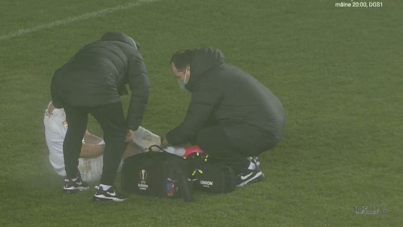Emoții pentru CFR Cluj! Informații despre accidentarea suferită de Ciprian Deac în meciul cu Chindia Târgoviște: „Nu e o leziune musculară!”