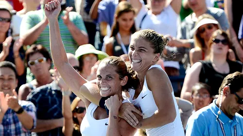 Sara Errani și Roberta Vinci au câștigat proba de dublu feminin de la US Open