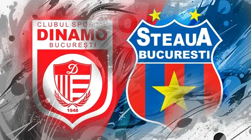 Trei derby-uri în patru zile între marile rivale Steaua și Dinamo! Mai ambițioși ca niciodată: „Vrem și putem să câștigăm toate meciurile cu ei”. EXCLUSIV