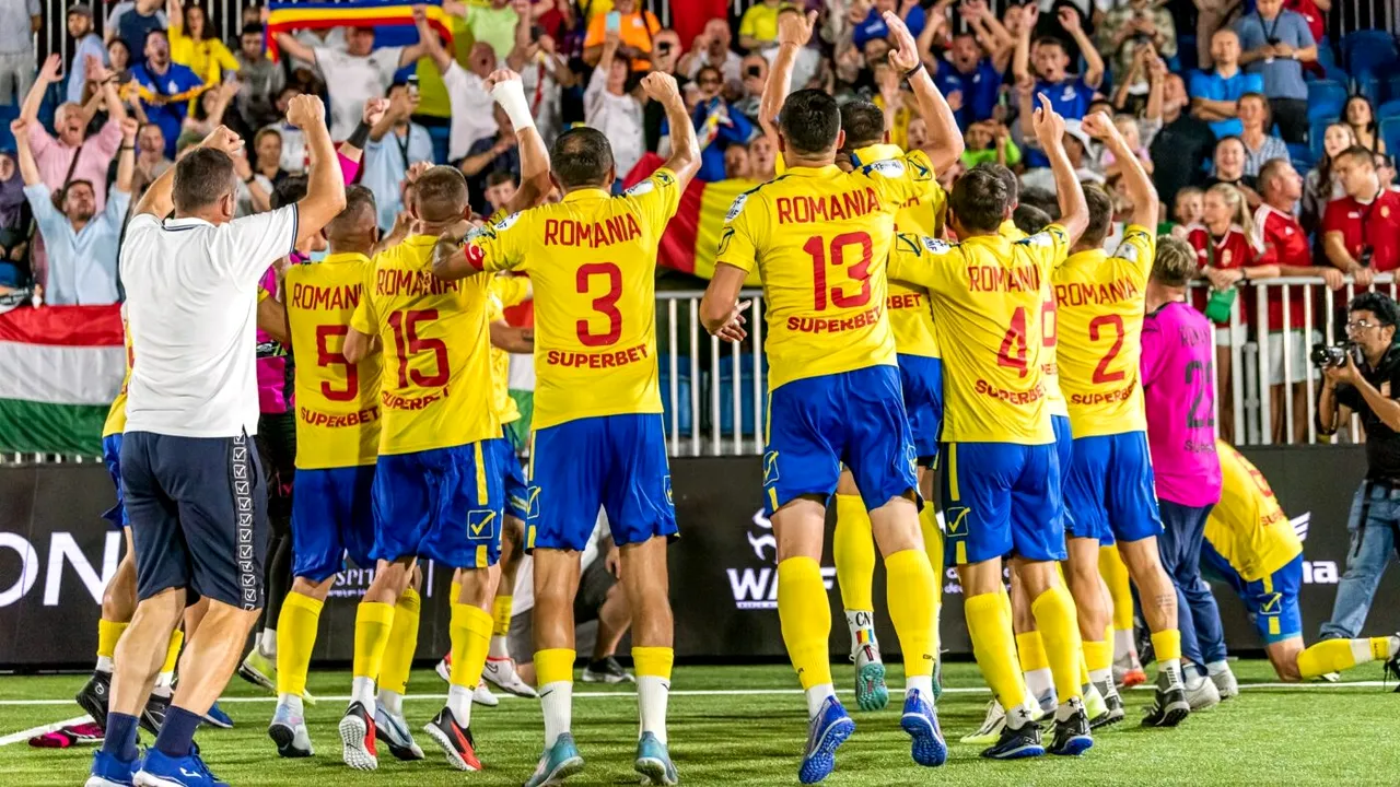 Faza incredibilă care ne-a făcut campioni mondiali la minifotbal: arbitrul s-a dus la VAR şi a luat o decizie dramatică pentru adversari! Era 2-0 pentru Kazahstan, mai puțin de 5 minute din meci şi România era îngropată | VIDEO