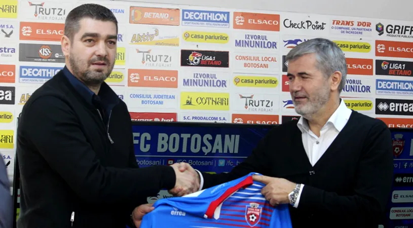 OFICIAL | FC Botoșani are un nou antrenor! Prima reacție: 