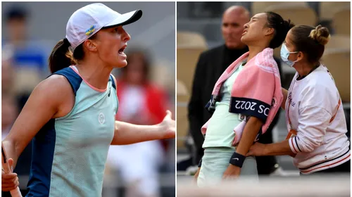 Ce se întâmplă când o enervezi pe Iga Swiatek: jucătoarea care a eliminat-o pe Simona Halep i-a luat primul set polonezei în optimi la Roland Garros! Cum s-a terminat meciul | VIDEO