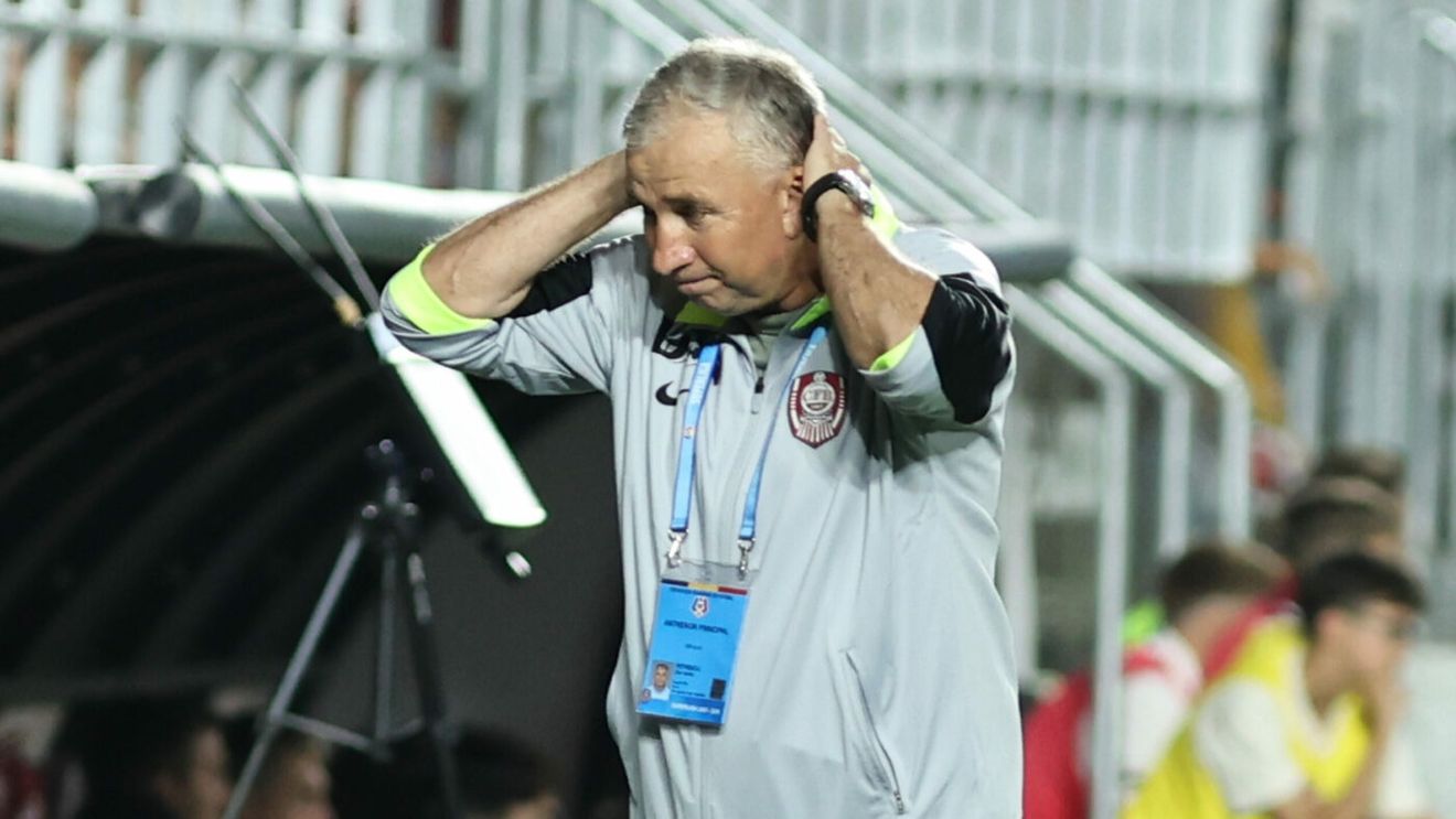 „Atât pot să spun”. Dan Petrescu a reacționat după ce fosta campioană CFR Cluj a ajuns pe marginea prăpastiei