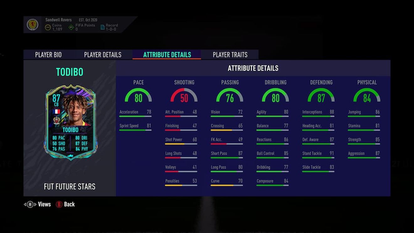 Jean-Clair Todibo în FIFA 21! Cerințe SBC, recompense, data de expirare și ultimele informații despre cardul fundașului