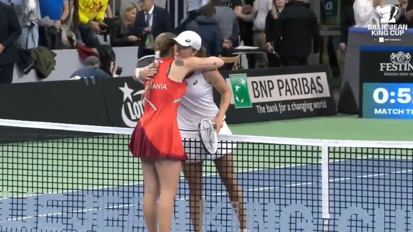 Iga Swiatek nu a avut milă de Andreea Prisacariu și a ridiculizat-o pe româncă! Lovitura demnă de un meci demonstrativ | VIDEO