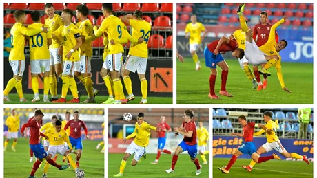 România U20 s-a impus pe final în testul cu Cehia! Bogdan Lobonț a folosit cinci din cei nouă jucători convocați din ligile inferioare