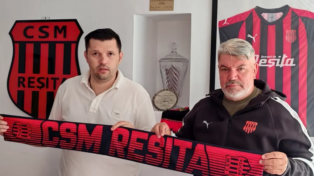 ACSM Reșița are team-manager! Valentin Ciucur, fost fotbalist în Valea Domanului, a fost convins să se alăture echipei: ”Sper să mă ridic la nivelul așteptărilor”