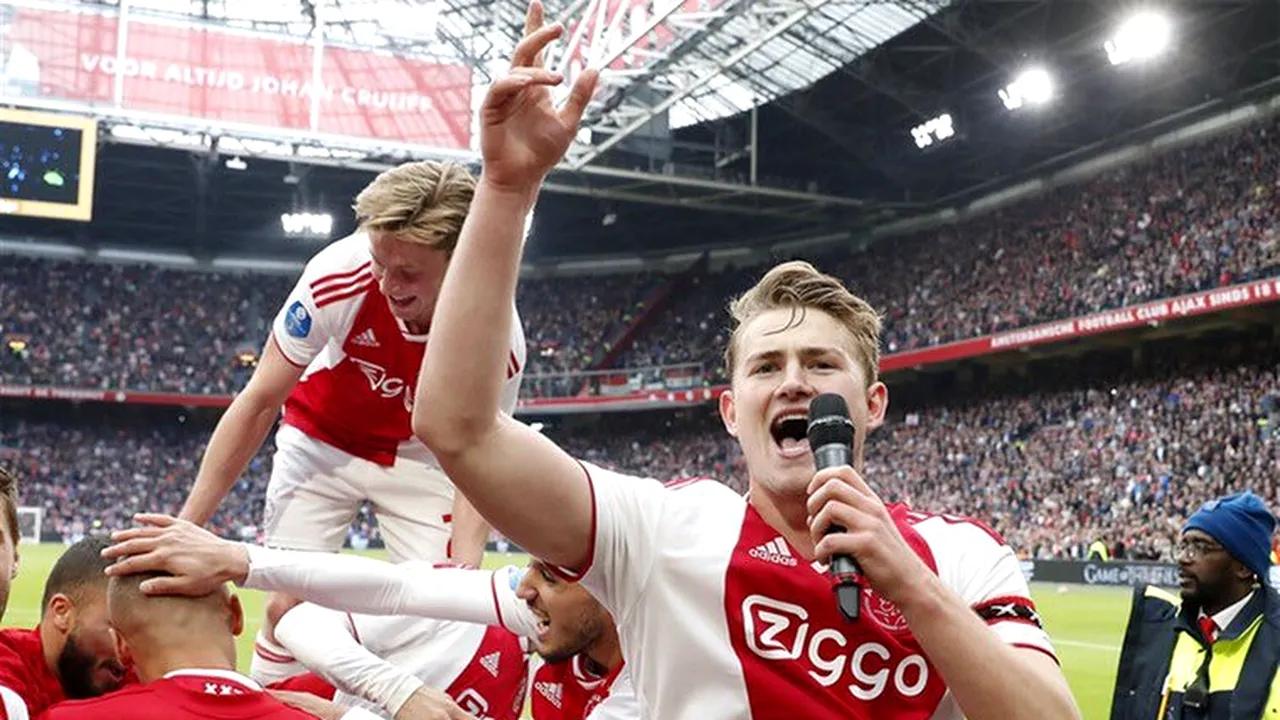 Fundașul minune al lui Ajax, Matthijs de Ligt, și-a ales echipa. Mâine se va face anunțul oficial | FOTO