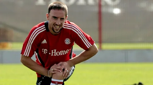Franck Ribery revine la Bayern după accidentarea la tibie!