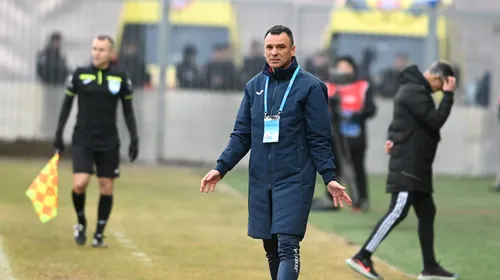 Nemulțumirea lui Toni Petrea după Chindia – U Cluj, meci în care dâmbovițenii au smuls un punct în prelungiri: „Cred că a fost cea mai slabă primă repriză a noastră”