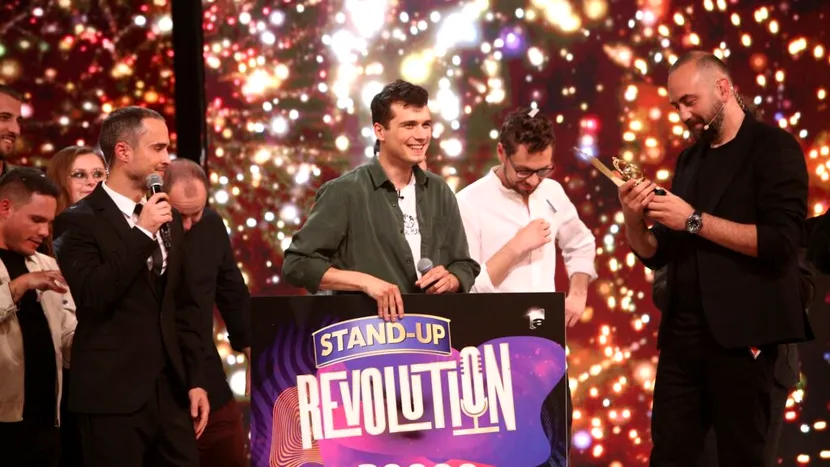 Sergiu Mirică a câștigat primul sezon ”Stand-Up Revolution”. A luat premiul de 20.000 de euro  