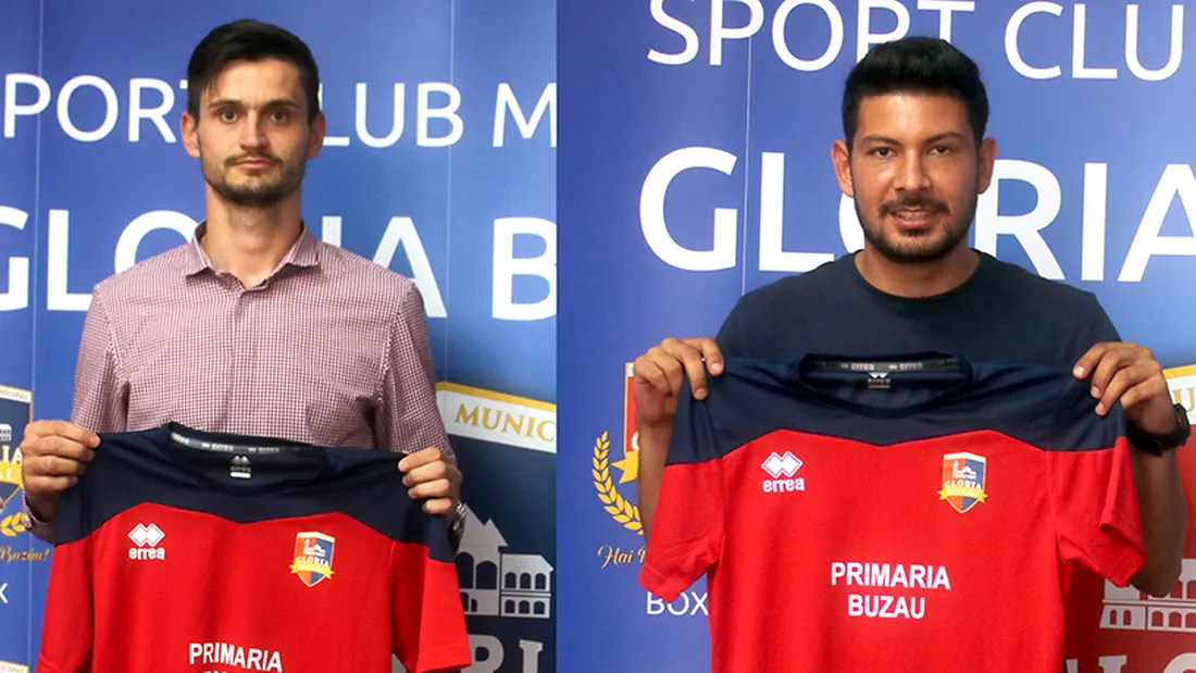 Gloria face încă două mutări după promovarea în Liga 2.** Marius Ioniță și Valentin Alexandru au semnat cu echipa lui Ilie Stan