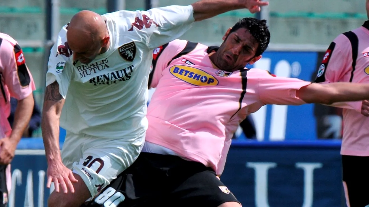 Fotbalist de la Palermo, depistat pozitiv cu cocaină