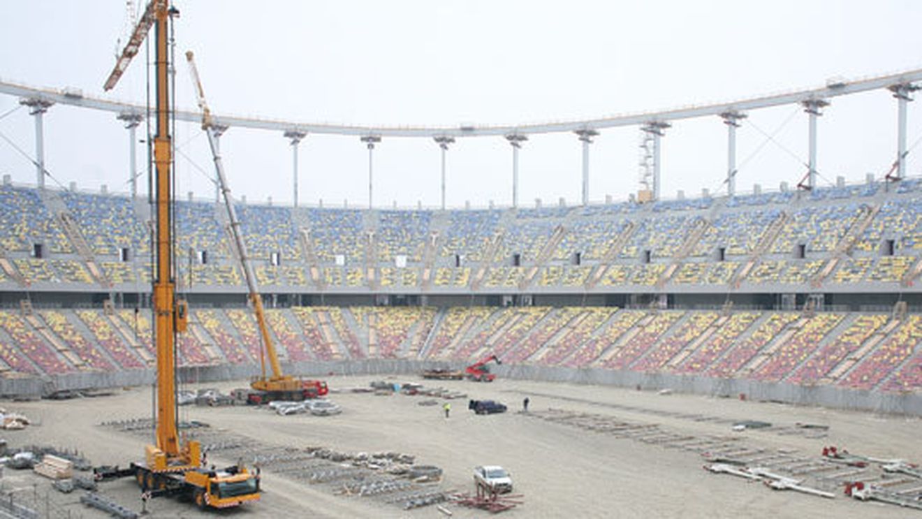 Englezii privesc cu scepticism viitorul Stadionului Național și ne ironizează trecutul:** "Pe 23 August ne temeam de fulgere!"