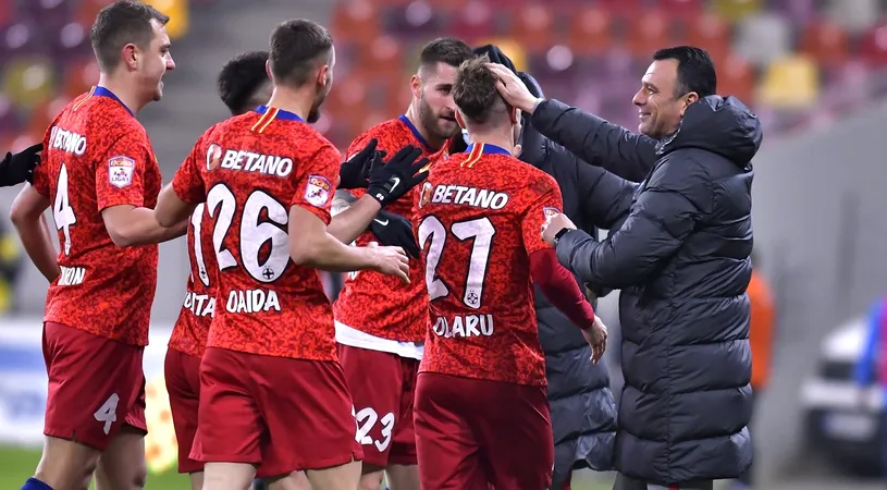 FCSB - Chindia 1-0. Toni Petrea, victorie după trei înfrângeri consecutive. Roș-albaștrii, calificați matematic în play-off-ul Ligii 1 | Live Video Online