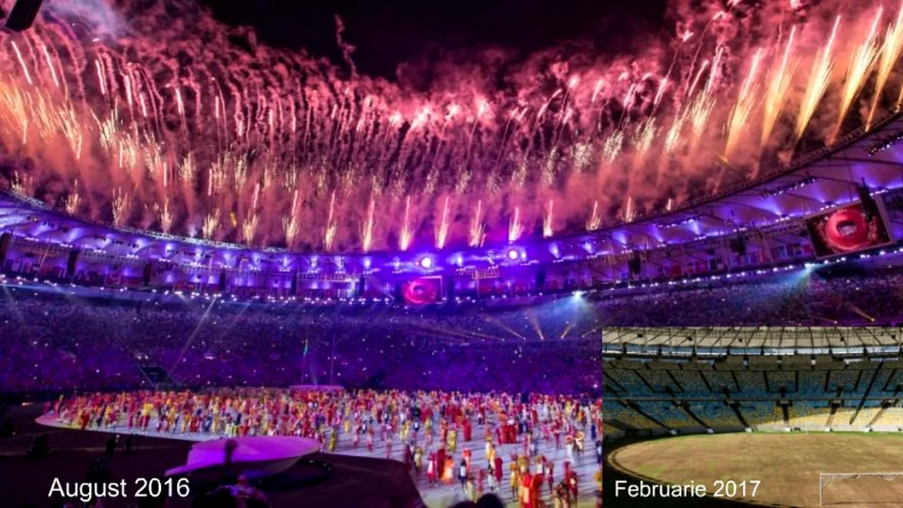 ATUNCI ȘI ACUM | Celebrul Maracana, de la gloria Cupelor Mondiale la un stadion bântuit de fantome 