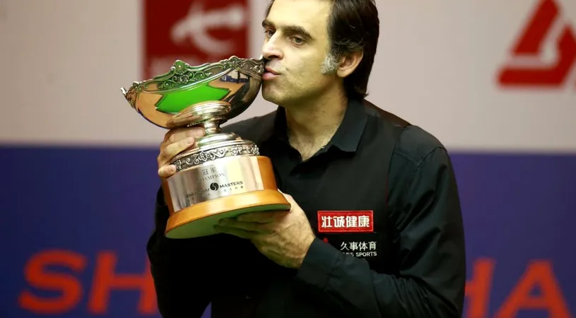 Ronnie O'Sullivan a câștigat a treia oară consecutiv Masters-ul de la Shanghai. Start lansat de sezon pentru 