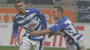 Tararache a marcat de două ori pentru Duisburg**