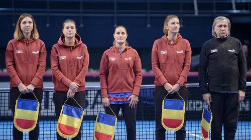 România – Marea Britanie, în barajul pentru menținerea în a doua Grupă Mondială din Fed Cup