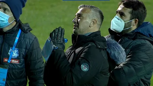 Daniel Pancu, dezamăgit după ce s-a stins nocturna la meciul cu Viitorul. „Jucătorii aveau lacrimi în ochi”. De ce este supărat pe fanii echipei din Iași
