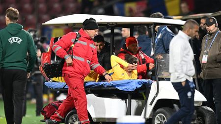 UPDATE. Lovitură grea pentru Dinamo! Alexandru Musi s-a accidentat grav și a ieșit cu targa din meciul României U21. Reacția lui Andrei Nicolescu