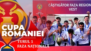 Rezultatele meciurilor Turului 1 al Cupei României, sezonul 2026-2027. Metalurgistul Cugir și Bradul Putna au obținut scorurile rundei