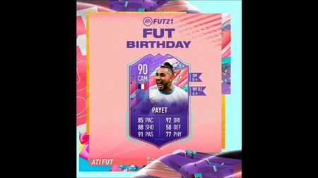 Dimitri Payet în FIFA 21! Un card cu atribute bune care nu este deloc pe placul utilizatorilor