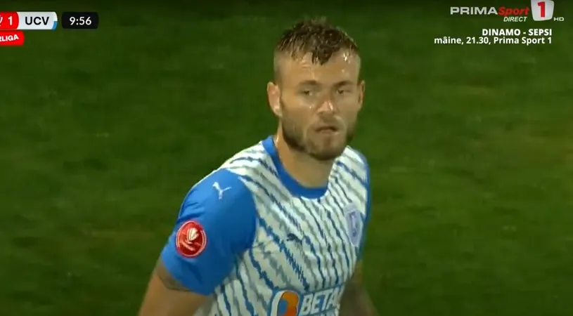Alexandru Crețu a deschis scorul în CFR Cluj - Universitatea Craiova, primul gol din „noua eră Reghecampf”! Centrare de „mondiale” a lui Alex Mitriță și finalizare de atacant „pur sânge” | VIDEO
