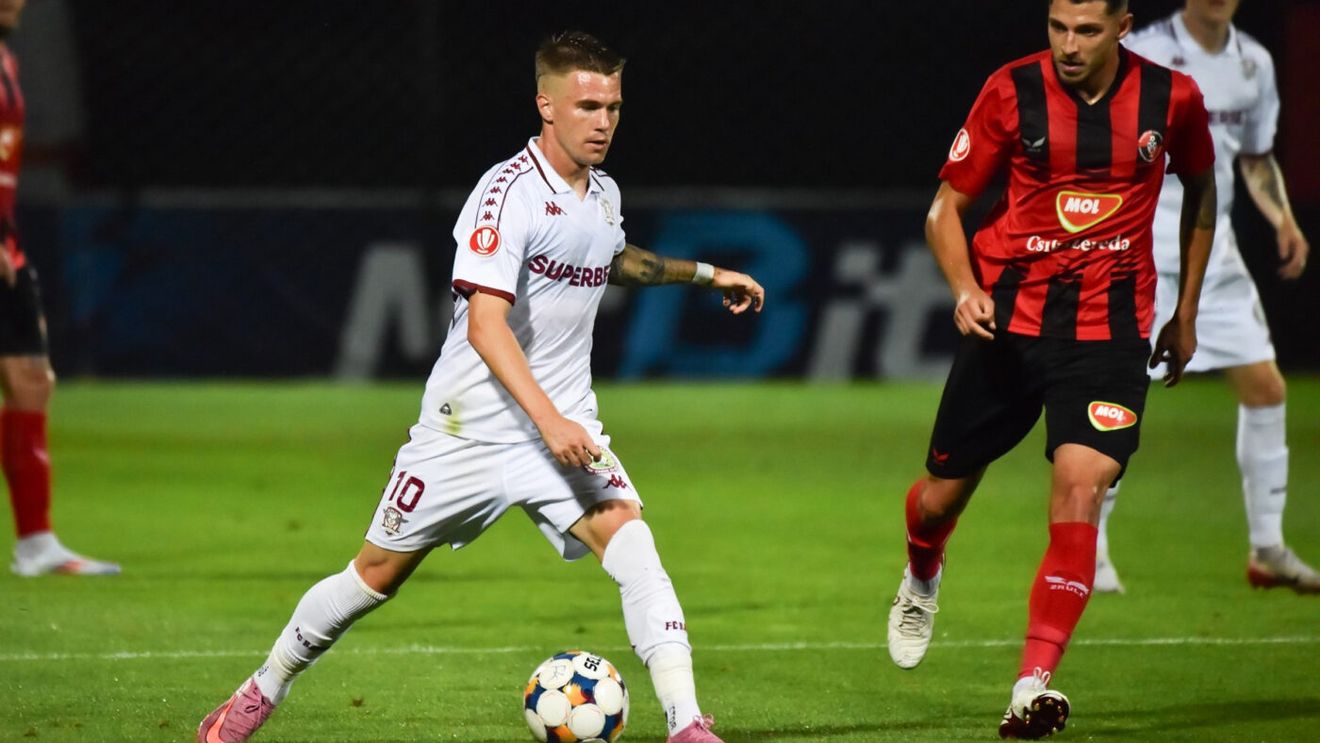 Rapid a câștigat la Csikszereda, dar Claudiu Petrila și-a atenționat colegii: „Nu aveam motive să facem asta!”. Ce a spus Hromada despre celebrarea de la gol