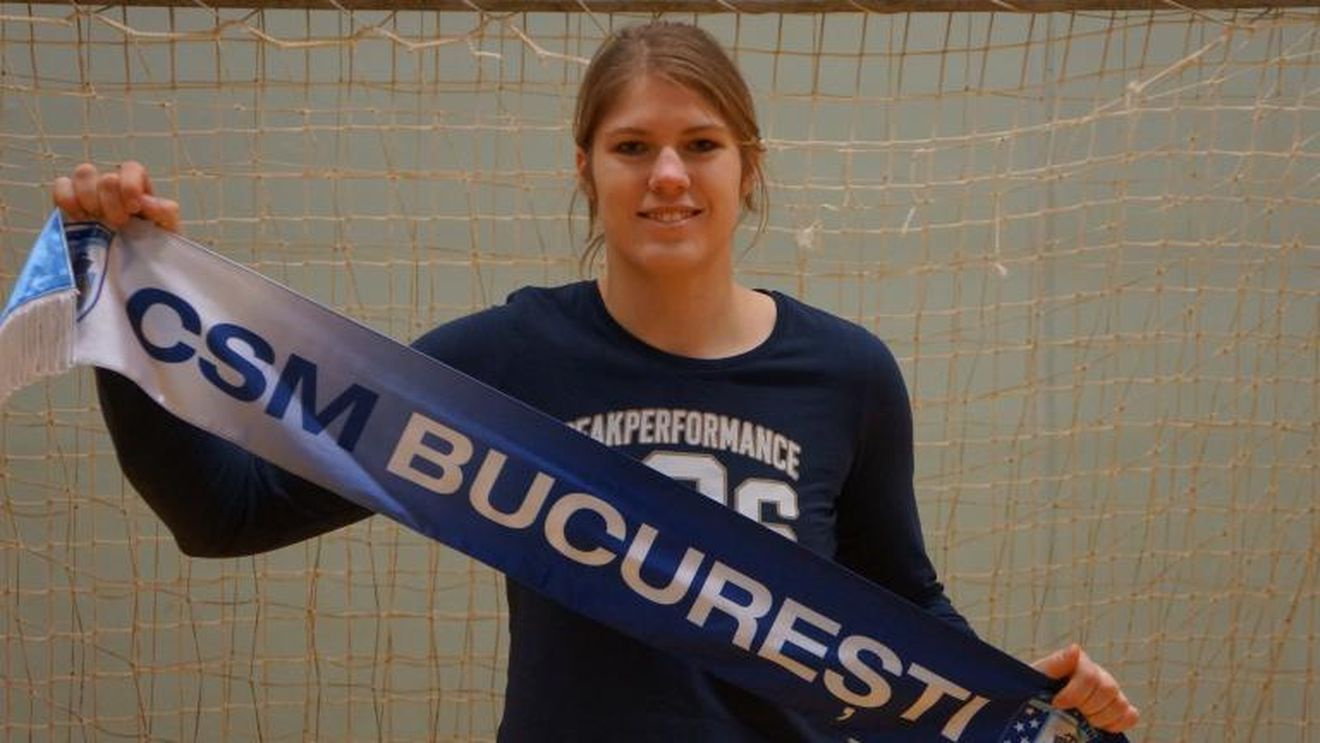 Line Jorgensen revine pe teren la partida CSM București - Rostov Don din "sferturile" Ligii Campionilor. Vasiliu: "Dacă am fi avut o sală de 7.000-8.000 de locuri, am fi umplut-o"