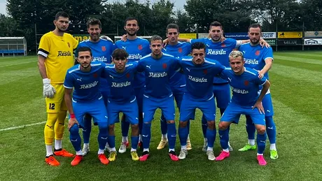 Meci spectaculos pentru CSM Reșița, cu echipa lui Cosmin Olăroiu. Nou-promovata în Liga 2 a fost condusă la pauză