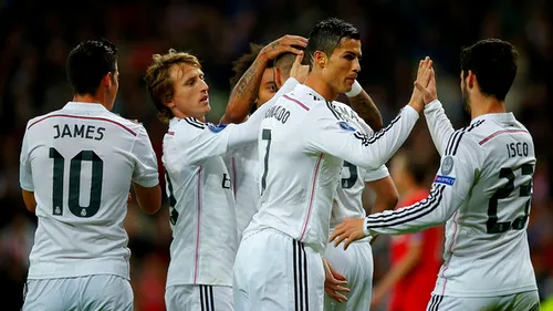 Scene halucinante la pauza meciului Real Madrid - Real Sociedad: 