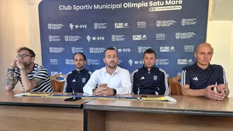 CSM Olimpia Satu Mare ia startul în Liga 2 cu gândul la menținere, însă Bogdan Lobonț îndrăznește la mai mult: ”Ne dorim să fim surpriza plăcută.” Lotul de jucători cu care se începe campionatul
