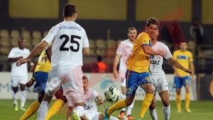 Prima înfrângere din Liga I pentru "Lupi"! Gaz Metan - Petrolul 1-0! Contra, eliminat de Balaj după fluierul de final