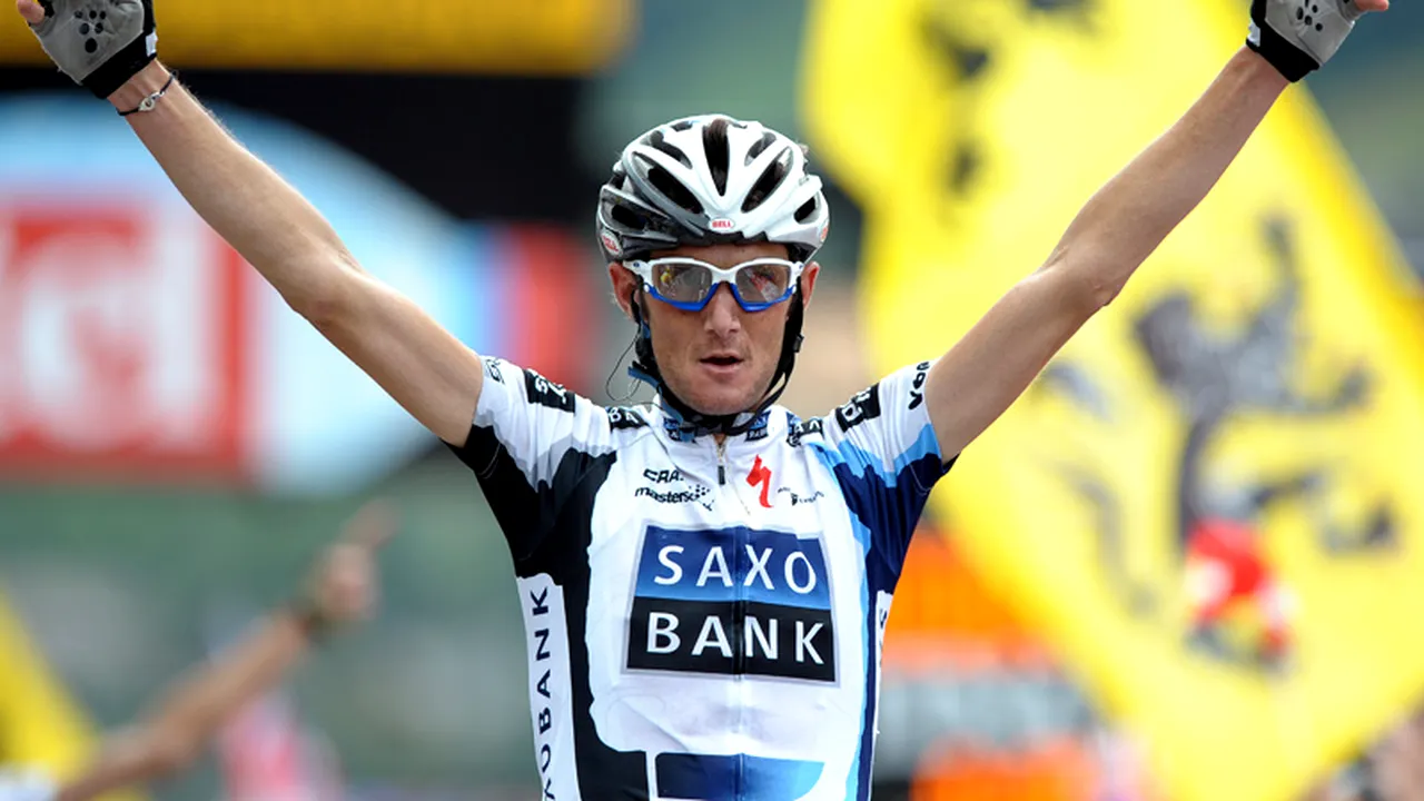 Frank Schleck a câștigat etapa a XVII-a a Turului Franței