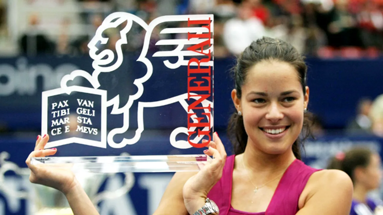 Ana Ivanovic a câștigat turneul de la Linz