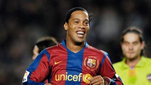 Ronaldinho i-a cerut Barcelonei să transfere un superstar din naționala Angliei, pe vremea când el însuşi era zeu pe Nou Camp: "Unul dintre cei mai buni din Europa"