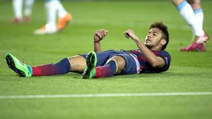Final "în genunchi" pentru Barcelona. Neymar și Jordi Alba ratează finalul sezonului