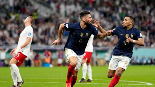 Olivier Giroud scrie istorie la Campionatul Mondial! L-a depășit pe marele Thierry Henry după golul cu Polonia și a intrat într-un top inedit, alături de Messi și Pele | SPECIAL